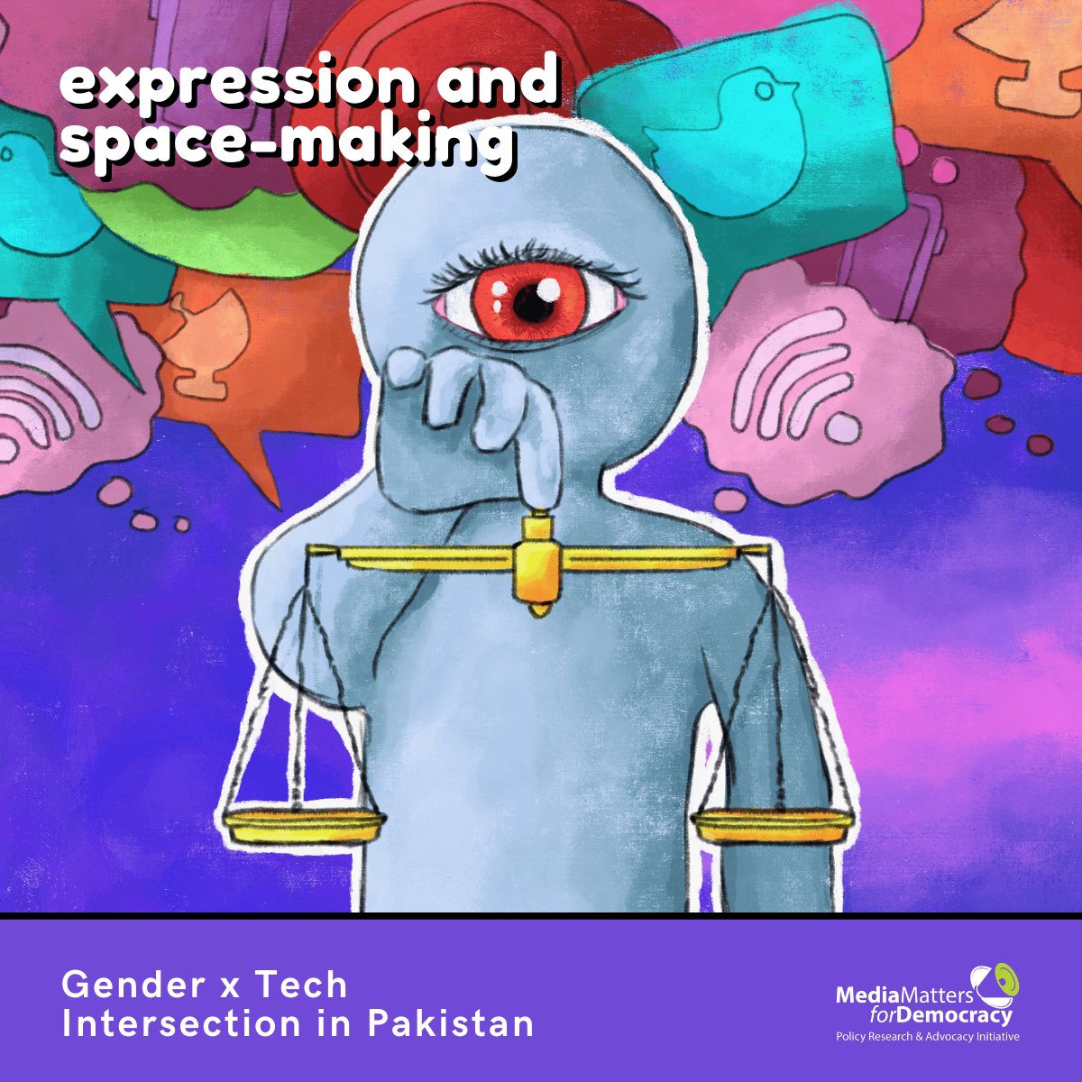 mmfd_Pak's tweet photo. It is impossible to see the internet w/o a feminist lens. Online spaces should be diverse &amp; inclusive so that women &amp; enby ppl do not have to “reclaim” them or contend w norms hinged on patriarchal/heteronormative structures that also shape 'offline' spaces.
#GenerationEquality https://t.co/wRcLj3MNgA