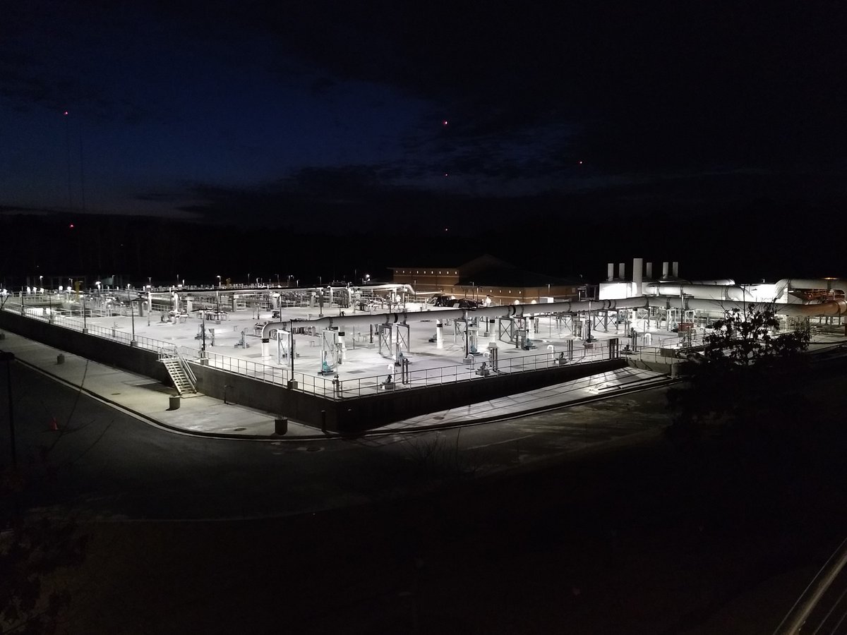 MR_Systems_Inc's tweet photo. Emergencies happen and our employees are always one call away. Regardless of the time of day, MR is here to help.

Thanks to one of our applications engineers for snapping this great shot of a Wastewater Treatment plant at dusk.

#systemintegrator #water #wastewater https://t.co/ehi2Wc7Tk6
