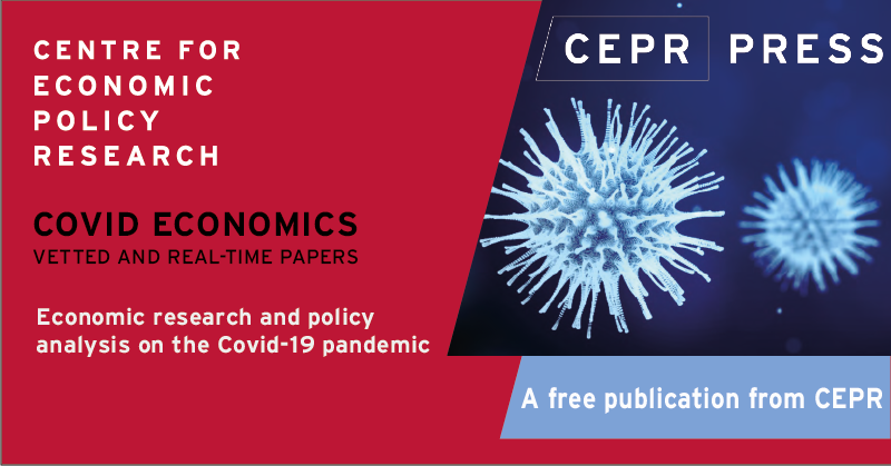 cepr_org's tweet photo. OUT NOW!
Issue 81 of #CovidEconomics: Vetted and Real-Time Papers - https://t.co/Bp5doA33tV https://t.co/JBZZB4v00f