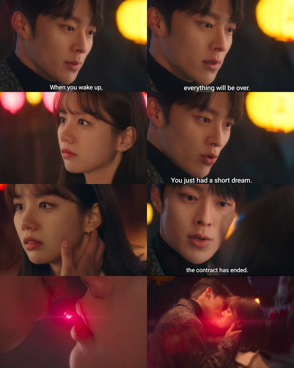 kdramawing's tweet photo. The last scene give me cry 😭😭😭😭😭💔💔💔💔 the contract is end 😭😭😭

#MyRoommateIsAGumihoEp7 https://t.co/vzqdMLYLZj