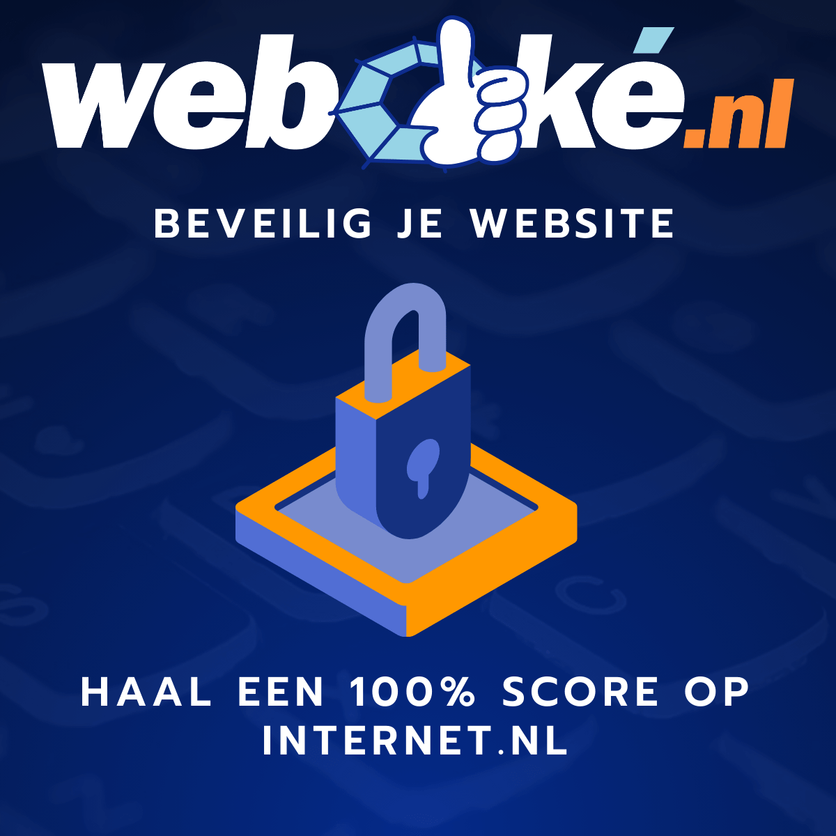 weboke's tweet image. TIP: Haal een 100% beveiligingsscore op internet.nl! 🔐
Een veilige website geeft bezoekers vertrouwen, zorgt voor meer conversies en heeft een positieve impact op je vindbaarheid in Google (SEO). 

Lees ons volledige artikel hier:
weboke.nl/announcements/…