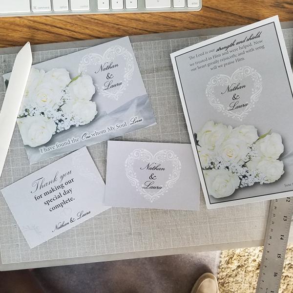 henleygraphics's tweet photo. Not something we get to do a lot of...but YES, we CAN! These custom-designed wedding invitations were printed on white pearlescent cardstock, giving them that extra "wow" factor.

#henleygraphics #printing #graphicdesign https://t.co/t1Huy0tm0o