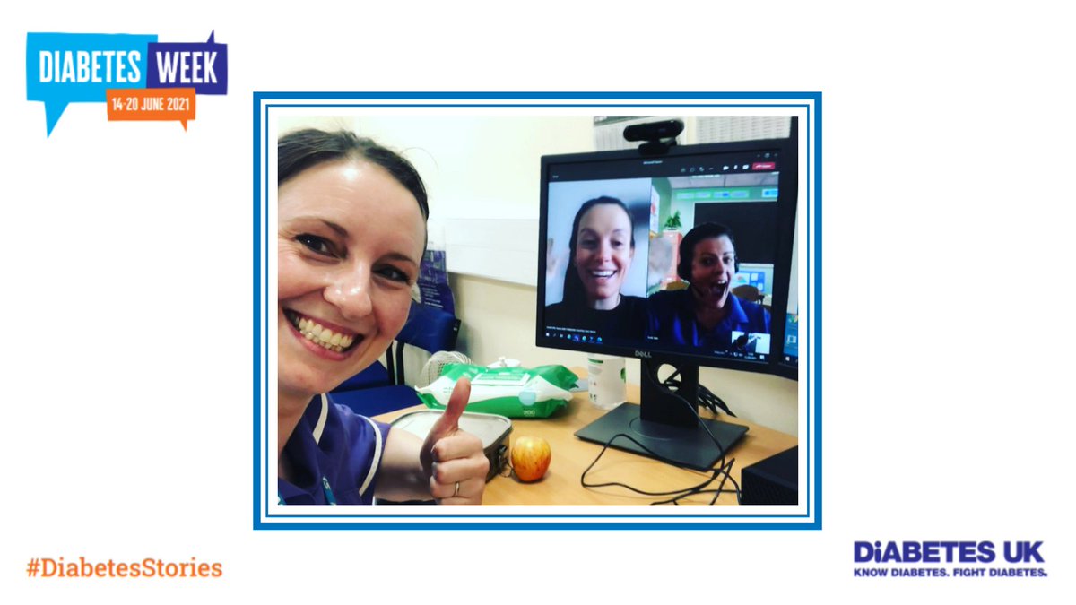 It’s #DiabetesWeek and this year's theme is #DiabetesStories. 

Our team are planning engaging support for young people who are moving up to high school this year. 👏

📸 Kate Scott, Rachel Mumford and Jenny Coupland, Children's Diabetes Team.

#DiabetesAwareness <a href="/DiabetesUK/">Diabetes UK</a>