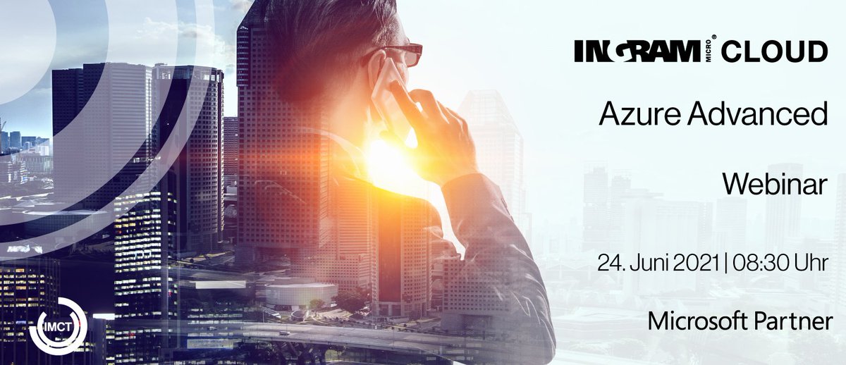 Sie interessieren sich für die Umsetzung von komplexen Szenarien unter Microsoft Azure? 

Für weitere Informationen und Anmeldung:
ingrammicrocloud.com/ch/de/events/a…

#Trainings #Events #moreasaservice #powerofmore #ingrammicro #ingrammicrocloud #cloud #Microsoft #Azure #Advanced #Workshop