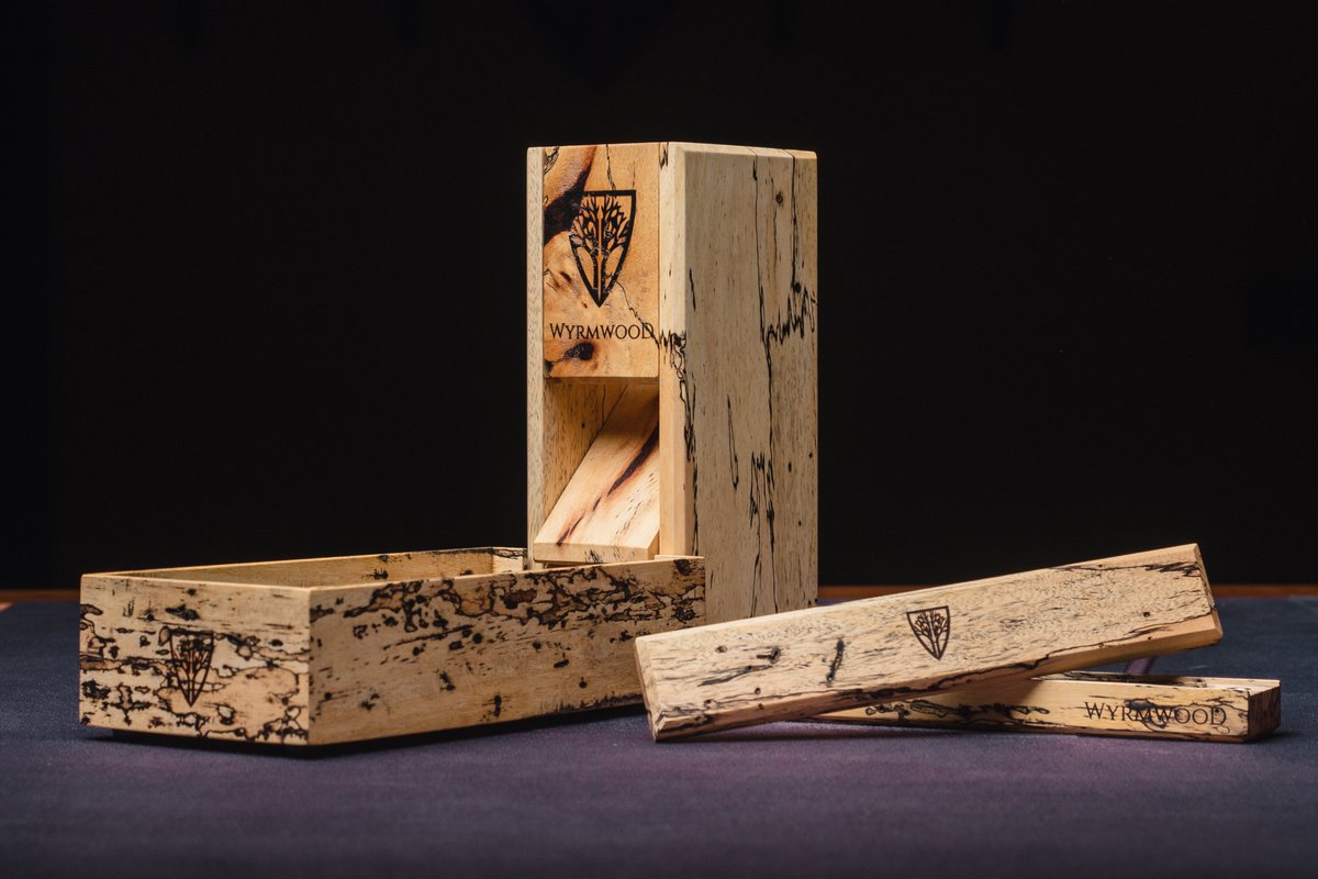 WyrmwoodGaming's tweet photo. Wyrmwood Wednesday⏲️

SPALTED TIMBER COMPLETE SYSTEM GIVEAWAY. THIS IS NOT A DRILL. 🗣️📢

(RULES TWEETED BELOW👇)
#dice #ttrpg #dnd #dnd5e https://t.co/3G7ESik9mM