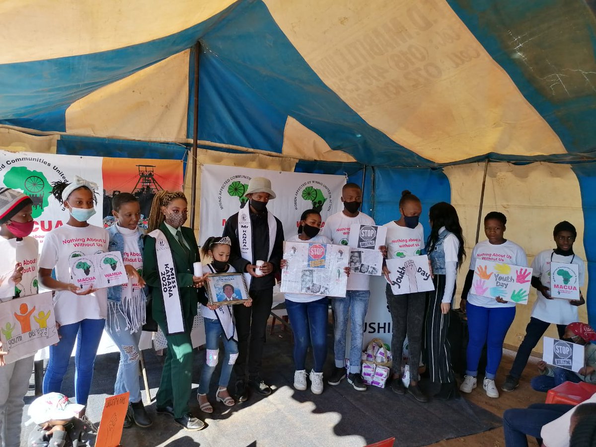 macua_sa's tweet photo. Every year the 16th of June sees the commemoration of Youth Day. This year’s event's aim was to facilitate a dialogue on safe spaces between governments, Mining industries, civil society, and -most importantly- youth groups, with the goal of offering practical solutions. #YAMUA https://t.co/nCLhdfmEgv
