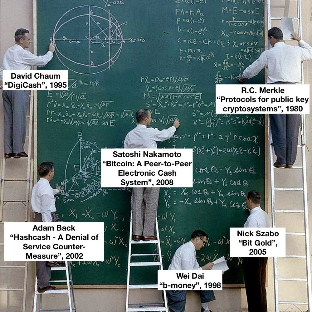 Bitcoin is the culmination of the ideas and efforts of cypherpunks, spanning nearly half a century.