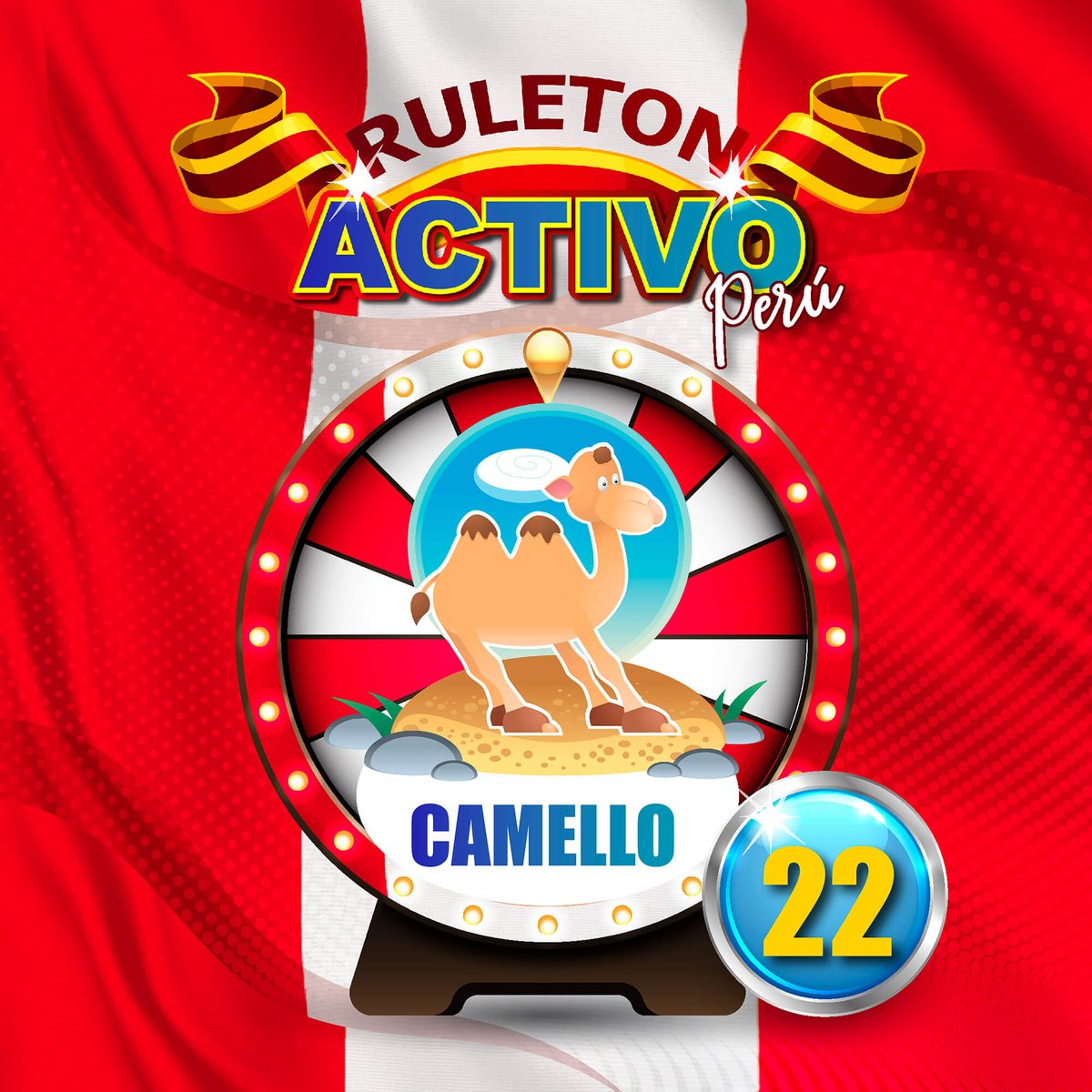 Datosruletonac1's tweet image. SORTEO: RULETON ACTIVO PERU 9:00 AM
FECHA: 16/06/2021
GANADOR: 22 CAMELLO
#ruletonactivo
#ruletonactivo_peru
#ruletonactivo_colombia
#peru
#colombia
#venezuela
#instagram
#loteria
#animalitos
#lima
#bogota
#caracas
#megusta
#apuestas
#premios
#ganar
#millones
#sorpresas
