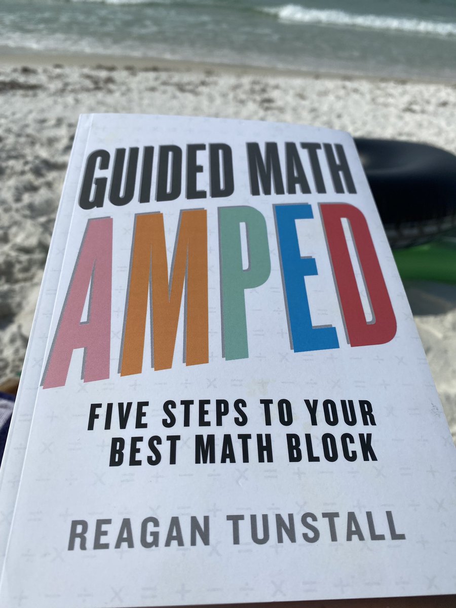 celladphillips's tweet image. Day three Beach read! #6thgrademathrocks #mathnerd #guidedmathamped @reagantunstall