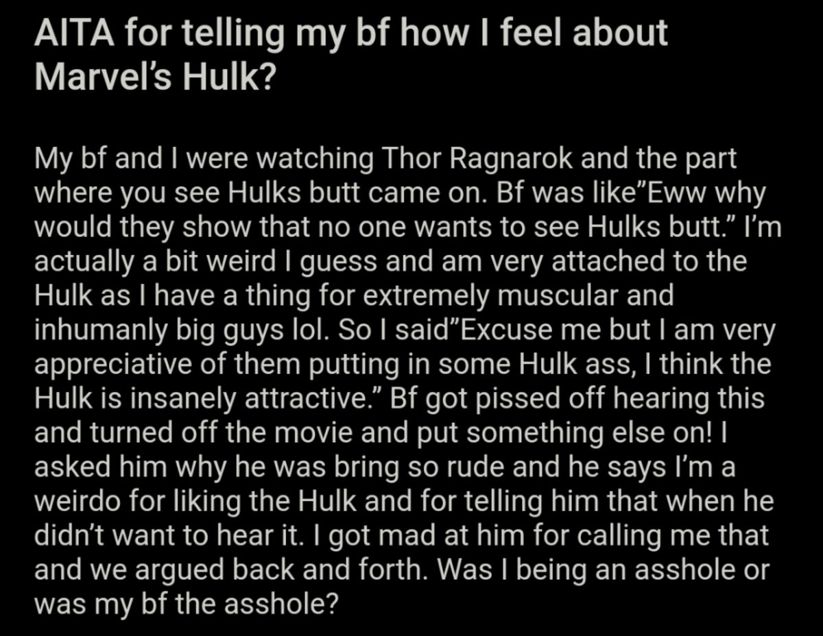 Am I the Asshole? tweet media