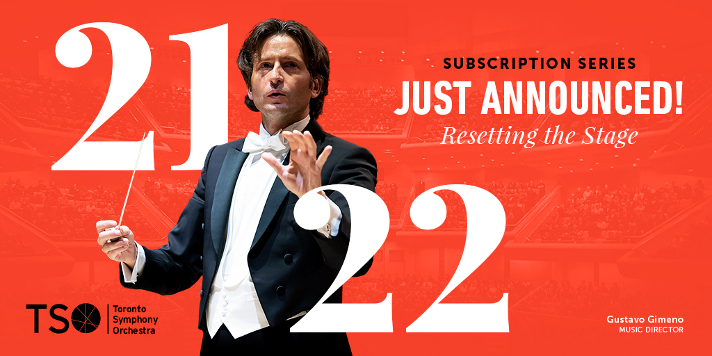 TorontoSymphony's tweet photo. We are thrilled to announce our return to in-person performances! We can't wait to experience our 2021/22 concerts with you.

https://t.co/TfS1aUtOBQ https://t.co/2CkV1VFmOG