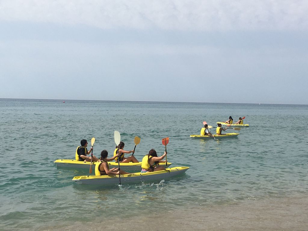 Avui els alumnes de 4t d’ESO, que estan de viatge de final de curs, han gaudit d’una jornada d’esports aquàtics d’allò més divertida! Això s’acaba... #viatgefidecurscanrecord