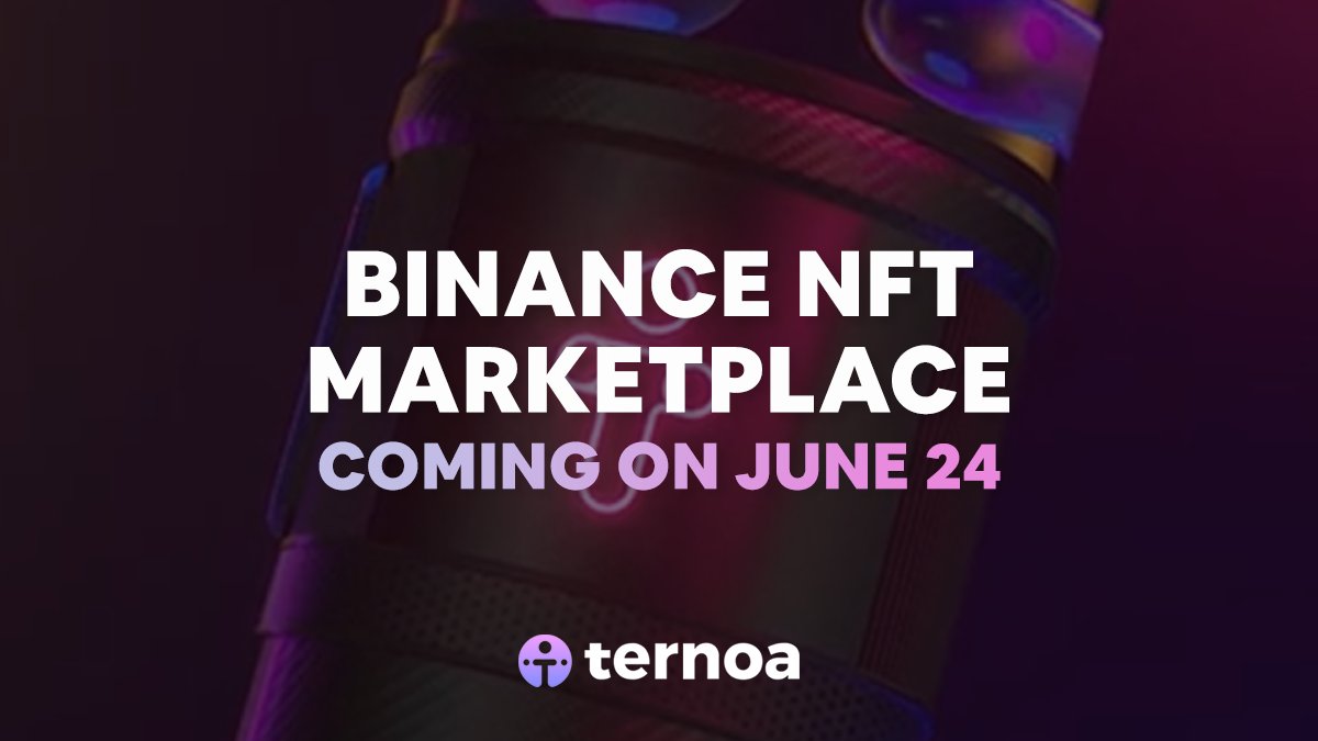 Ternoa_Italian's tweet photo. 🧑‍🚀Preparatevi...

💊 La nostra edizione limitata #Ternoa NFT sarà disponibile il 24 giugno, quando il marketplace @TheBinanceNFT verrà lanciato!

🎁 Per chi acquisterà i nostri NFT, riserviamo un regalo non appena il nostro ponte per gli NFT sarà pronto!

Ci sarete?

♥️&amp;🔄 https://t.co/vJvKgMEtwC