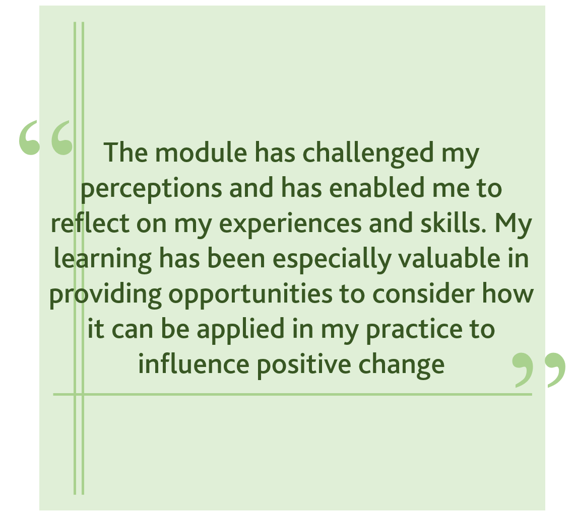 DementiaStudies's tweet image. See what students think about our online #DementiaPGCert modules. Find out more worcester.ac.uk/about/academic… #ChallengePerceptions #PositiveChange
