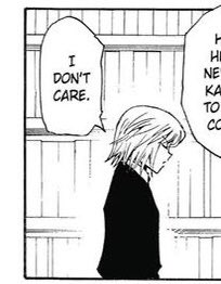 curator of hxh memes on X: leorio and kurapika flirting over the