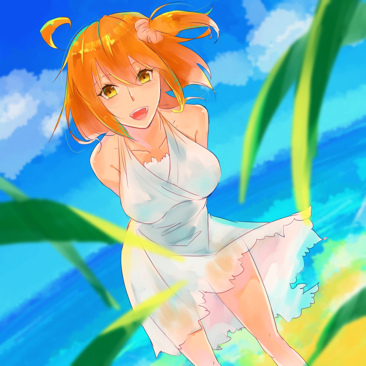 ぐだ子 「夏はこういうのいっぱい見たいし描きたい」|ナルキのイラスト