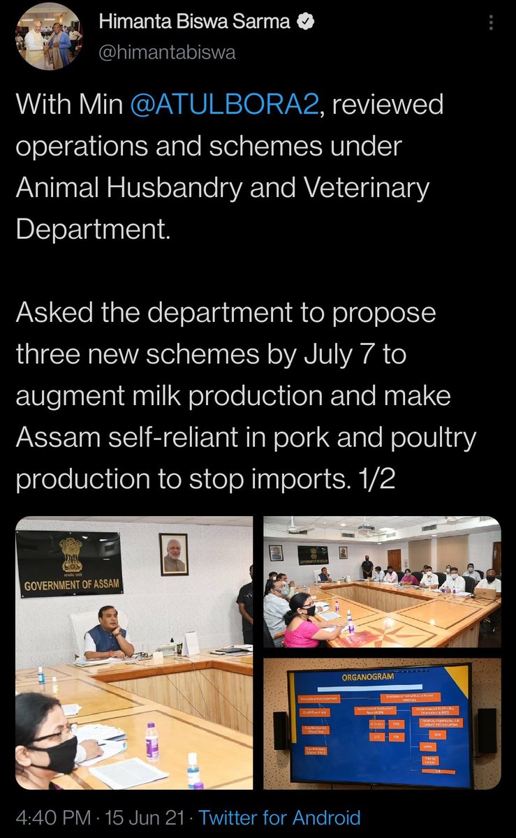 NEPPFA_'s tweet photo. It is the need of the hour as the Assam Piggery Sector, especially commercial pig farming, has taken a terrible hit from last year's #AfricanSwineFever in Assam.

We are hopeful that our perspectives, ideas and suggestions would be taken into consideration... https://t.co/kAvv3hZhme