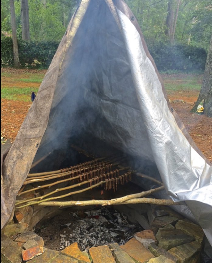 OPrepared's tweet image. I love practicing the skill of preserving meat. This skill could be the difference in having enough meat or being short. #OzarksPrepared #Prepper #Shtf #Prepper #Bushcraft #Survival #FoodStorage #BugOutBag  #Nature #Adventure #DIY #prepperfoodstorage #foodstorage #meatsmoker