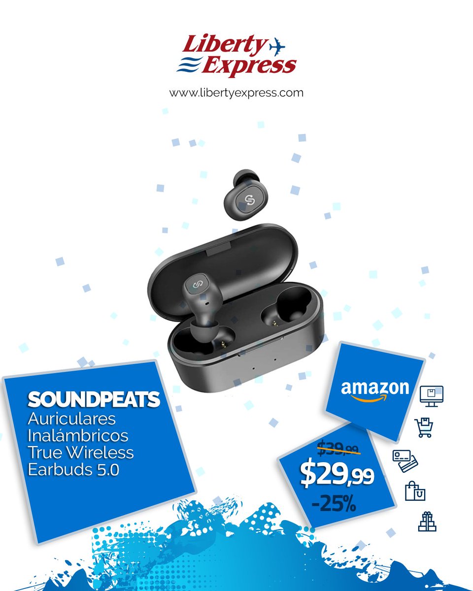 LibertyExpress's tweet photo. 💻¡APROVECHA LAS OFERTAS DEL AMAZON PRIME!📦
.
Este lunes 21 y martes 22 de junio
.
Escribe al correo comprasonline@libertyexpress.com para indicarte toda la información sobre las compras asistidas.
.
#Servicio #CompraAsistida #ComprasOnline #Venezuela #Ofertas #AmazonPrime https://t.co/oonyaSKnkQ