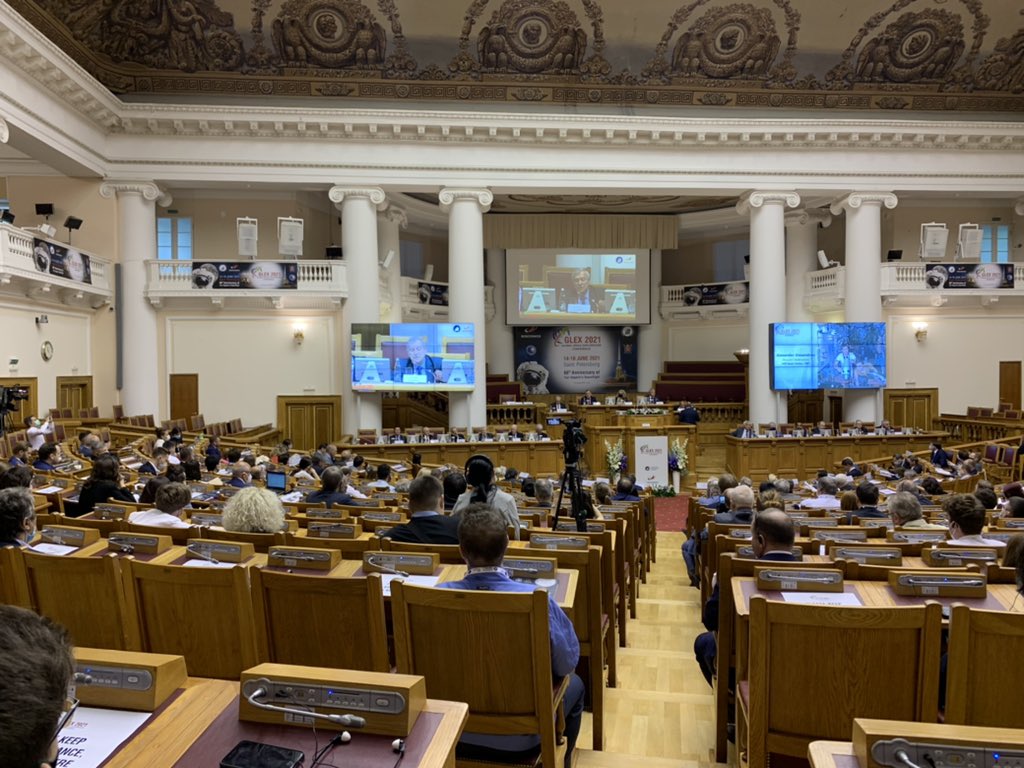 a_kopik's tweet photo. At the Global Space Exploration Conference GLEX2021 in #SPb

One of the world's leading space events which brings together representatives from different countries to discuss issues of space exploration and exploration. The organizers were the IAF and Roscosmos.

#IAF #roscosmos https://t.co/x2dfyWxlQi