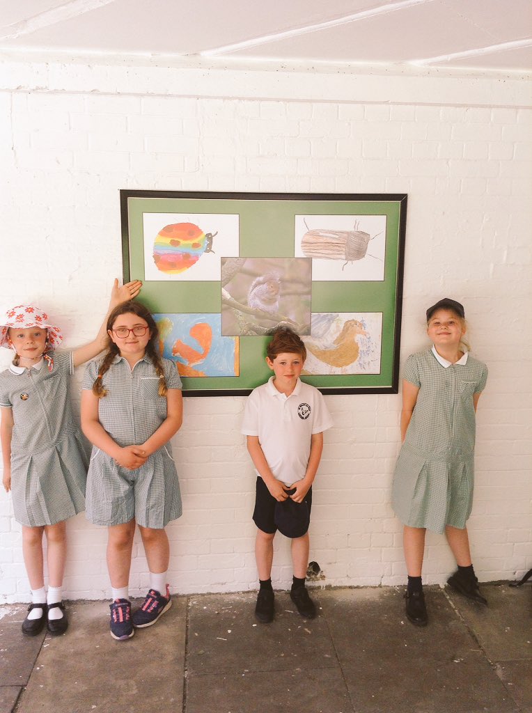 svdp_school's tweet photo. What talented artists we have in our school. The children produced pictures of the wildlife found at Fairlands Valley.
Please make sure you have a look on your journey to and from school. They're under the subway along Fairlands Way near to the school.
#svdepART
#hcc
#nature https://t.co/0PYVDd0xLC