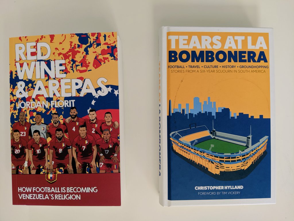 Just about time for #CopaAmerica I highly recommended this two book's 📚
@TheFalseLibero  @BomboneraTears