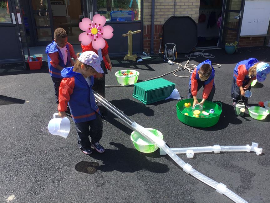 Lot’s of #waterplay fun in the sun for our early years children yesterday! ☀️💦<a href="/theharmonytrust/">The Harmony Trust</a> @earlyexcellence #outdoorlearning #outdoorcontinuousprovision #earlyscience #investigation #grossmotorskills #teamwork #collaboration #languagedevelopment