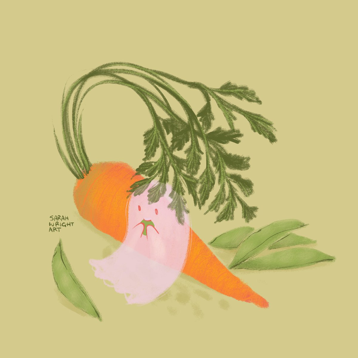 SarahWrightArt's tweet photo. Nom nom nom #veggies https://t.co/q4ckfXfrvh