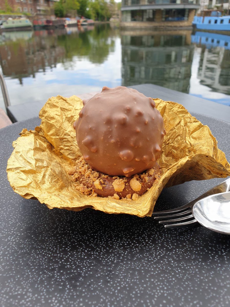 rotundalondon's tweet photo. Sharing hazelnut rocher, milk chocolate foil! We only have a few left, so order your quickly! Once they’re gone, they’re gone. https://t.co/g2rfvszRtU