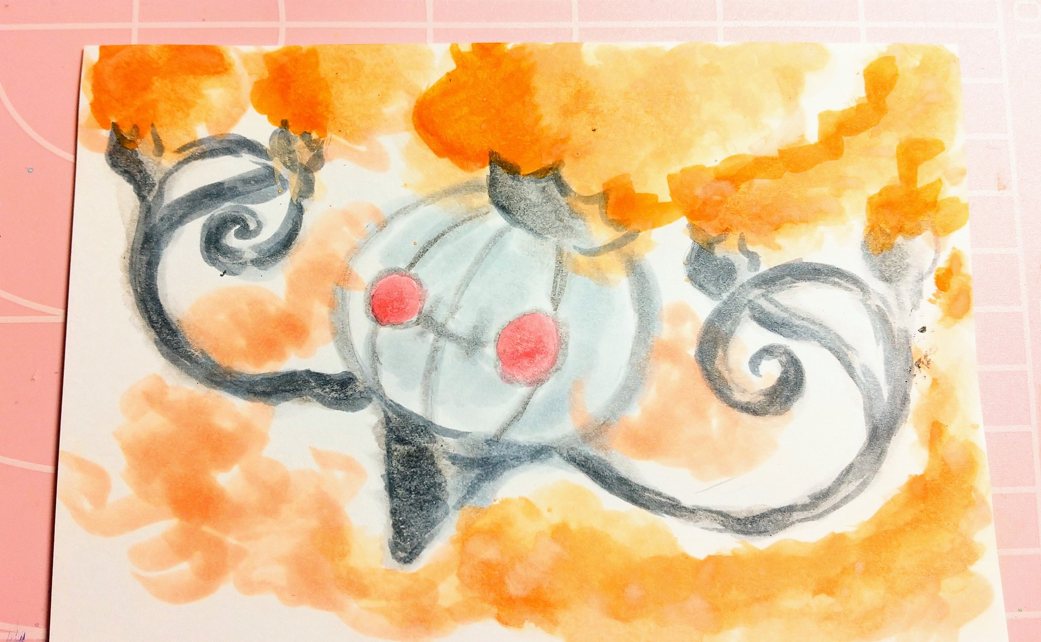 なちゅ イラスト練習中 V Twitter 色違いシャンデラらくがき 炎の表現難しい なちゅ イラスト練習中 V Twitter 色違いシャンデラらくがき 炎の表現難しい