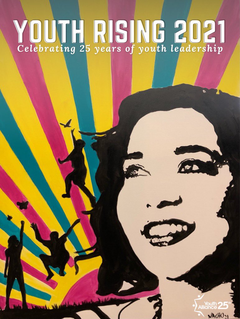 youth4alliance's tweet photo. Thanks to the incredibly talented Nacho Moya for this original art to celebrate our inaugural Youth Rising event! We love it! ❤️✊🏽

Join us on June 17th at 6 pm to support youth and have a chance to win a signed limited edition print. https://t.co/j1rXneQOiB https://t.co/tHXKzyM9fs