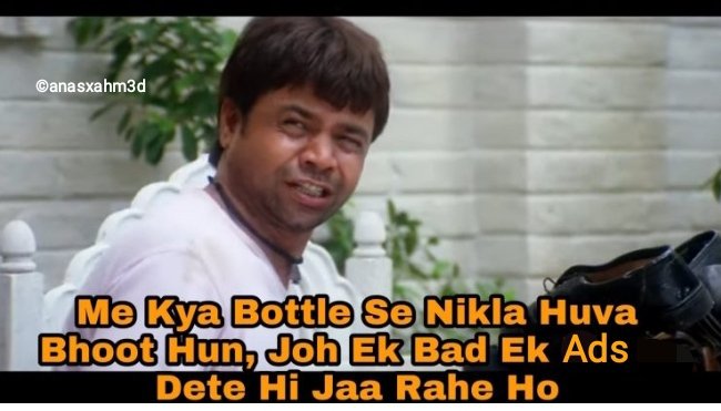 Tum_bata0's tweet photo. Okay so let's play a song. 
Opens Spotify* 
Le me after hearing ads after every single song :- https://t.co/brQGyL2kPk