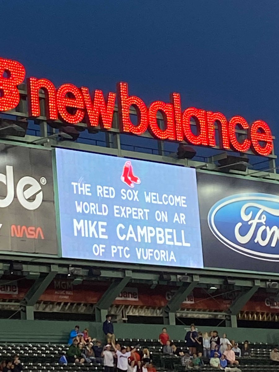PTC's tweet photo. SPOTTED at @FenwayPark. 👀 

@PTC_Campbell, you're famous now. 👏⚾️ https://t.co/xQOA3TZU0X