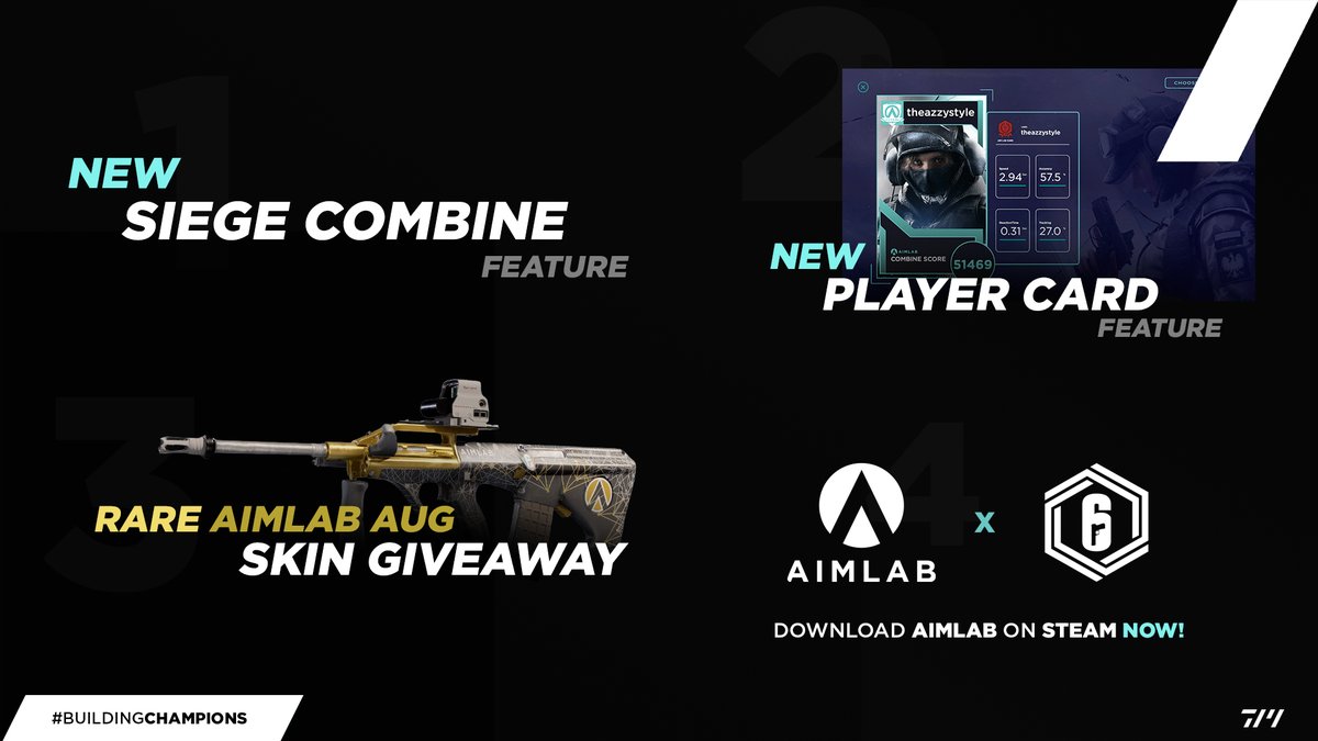 champsforge's tweet image. 💥IT'S OFFICIAL💥
@Aimlab IS NOW THE PLAYER DEVELOPMENT PLATFORM FOR @R6esports !!

 Follow closely for more information👀

#R6TM #BuildingChampions #ad