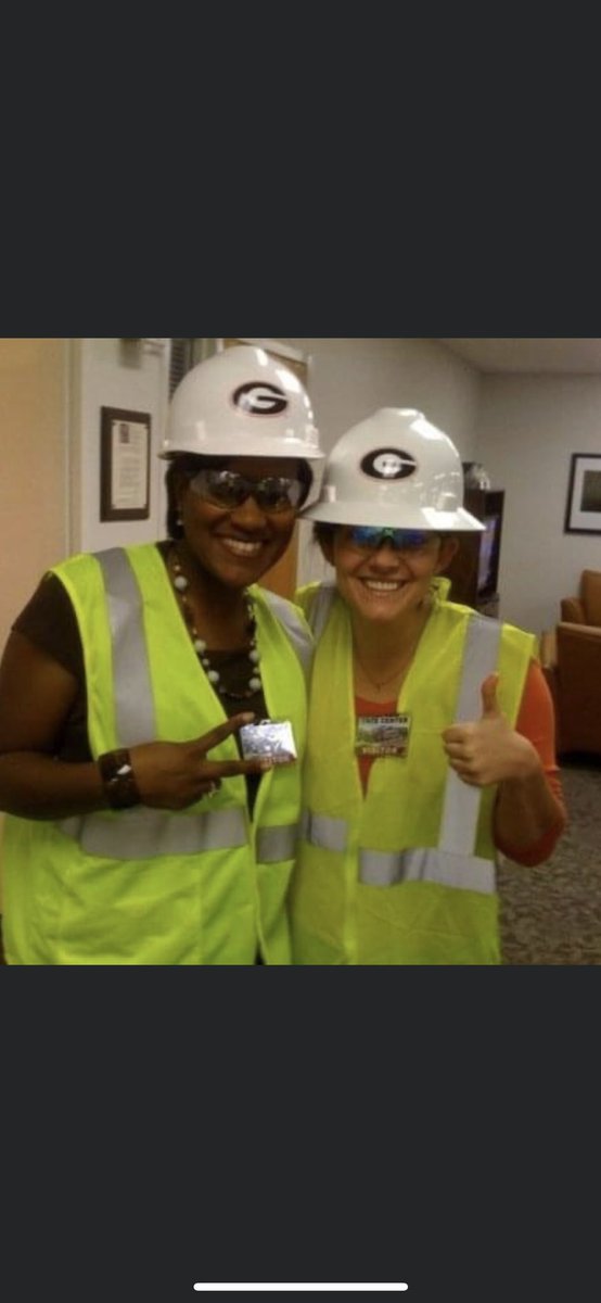 CoachLLW's tweet photo. 12 years later and these two @UGAadmissions alumnae are back together to change lives in @MariettaCitySch. Welcome to the team Milly! https://t.co/sCm9uFU4N5