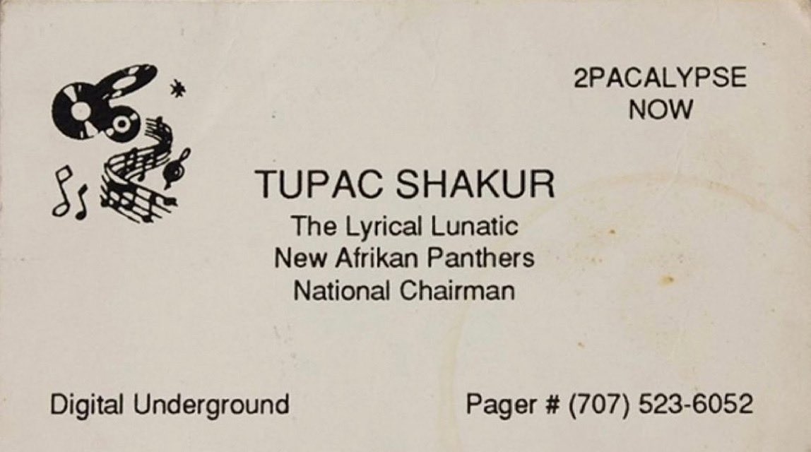 RockTheBells's tweet photo. Towards the beginning of his career, 2Pac was always prepared to make the right connects. #2Pac50 #HBDPac #TupacTaughtMe https://t.co/jHB8AeLsxJ