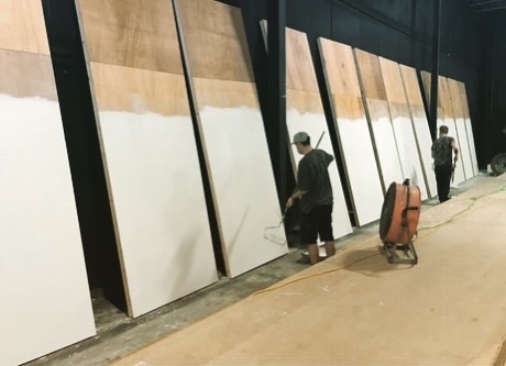 DeManeDavis's tweet photo. In honor of the last 2 eps of #Clarice (tomorrow 6/17 & 6/24) & me directing them (!!!) I’m posting #BTS of the whole season! Here are sets going up- something I love most about being #producingdirector & in this case #coexecutiveproducer you get see everything grow! @ClariceCBS https://t.co/ByqNwZamwU