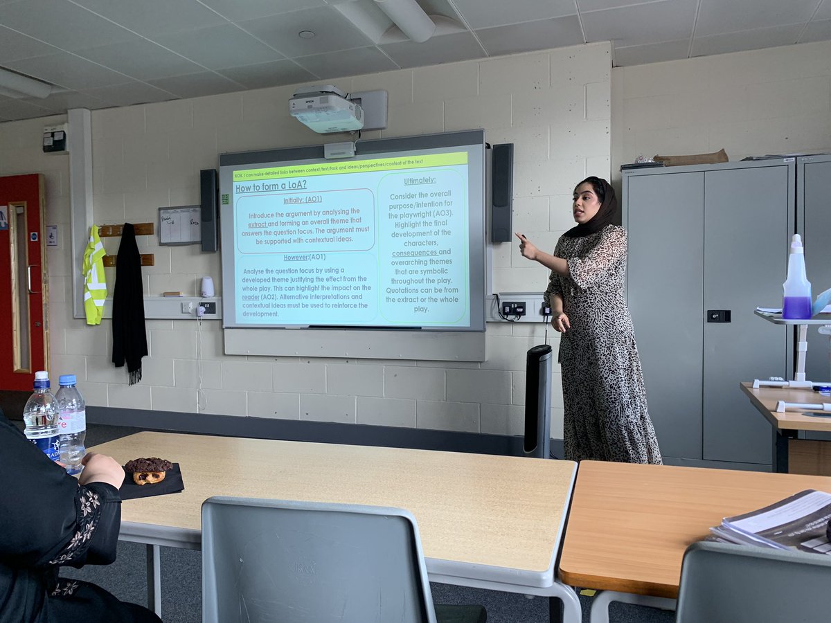 Subject specific CPD as part of our in house specification training on AO1, AO2 &amp; AO3. 

Initially…
However…
Ultimately… 

Thanks Mehak <a href="/englishdep_tcs/">Cumberland Community School English</a>