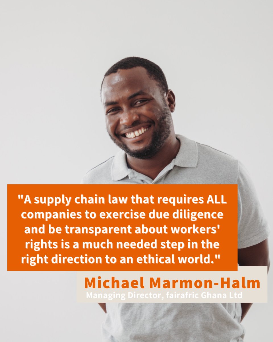 Last week, a new supply chain law was passed in Germany. Companies will now be held accountable - for human rights violations, for environmental pollution &amp; destruction. If you're curious how the law could impact the cocoa industry, stay tuned!