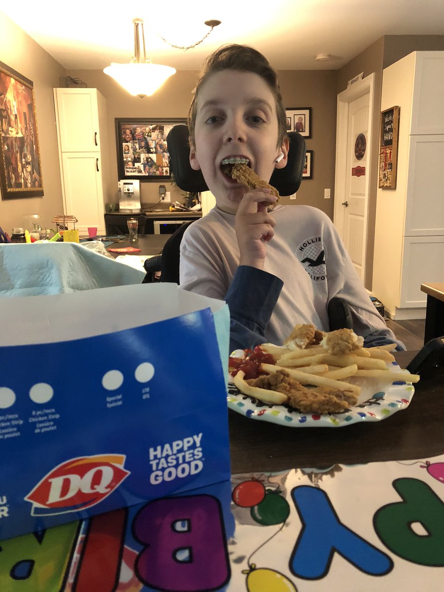 Van Bernard and Julie Clegg (@van4vanbernard) on Twitter photo Asked the bday boy what he wanted for lunch and as @CMNCanada representative for <a href="/DairyQueen/">Dairy Queen</a> he chose the best!!! Asked the bday boy what he wanted for lunch and as @CMNCanada representative for <a href="/DairyQueen/">Dairy Queen</a> he chose the best!!!