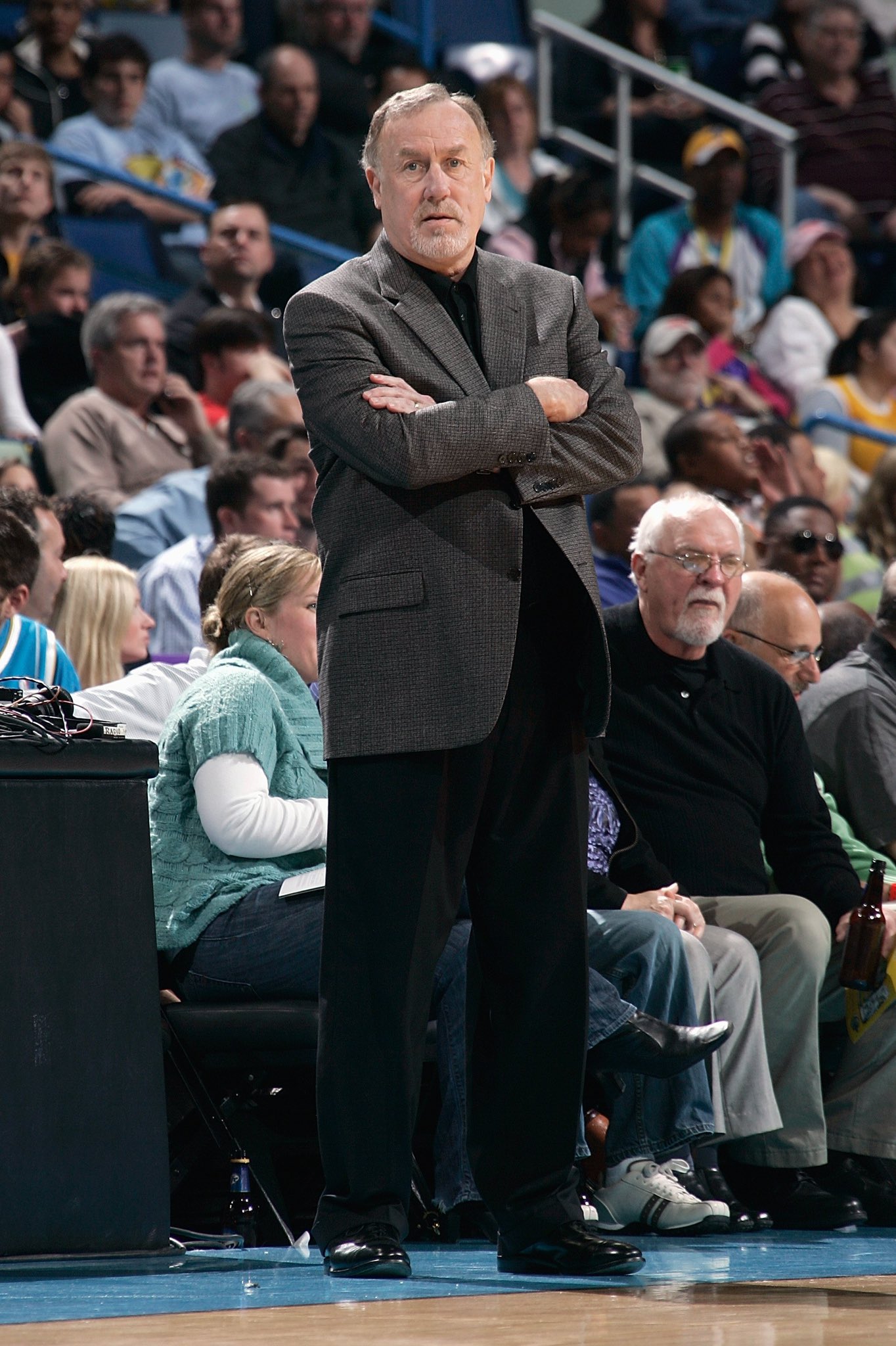 To wish inductee Rick Adelman a Happy Birthday.   : Via Getty Images 