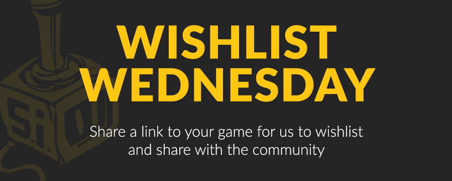 SeattleIndies's tweet photo. Welcome to #WishlistWednesday! Post links to your games so we can wishlist them and share them with the community. #gamedev #indiedev #indiegames https://t.co/kHGXdIWLw0