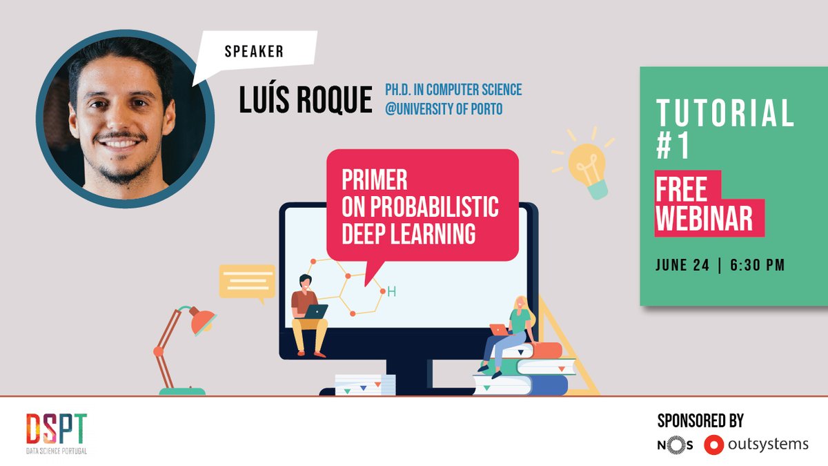 datascience_pt's tweet image. This webinar tutorial is kindly sponsored by NOS and OutSystems.
#deeplearning #deeplearningworkshop #freeworkshop #datascience #DataSciencePortugal