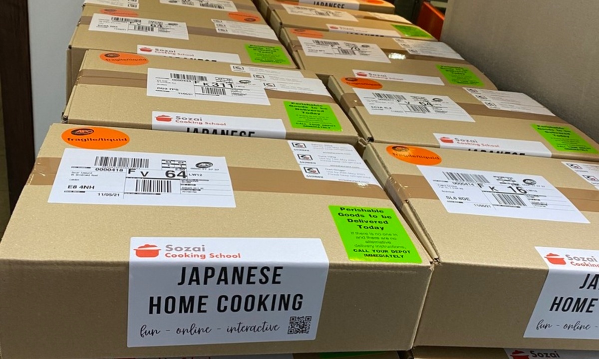 SozaiUK's tweet photo. Sushi kits being sent off to our Corporate Clients!  

Get in touch if you want a super fun and unique way to get together with your work colleagues online... Online Japanese Cooking Classes sure beat the standard morning Zoom calls!

https://t.co/hcPoAyXORC

#corporateevents https://t.co/JTdzOZnl4q