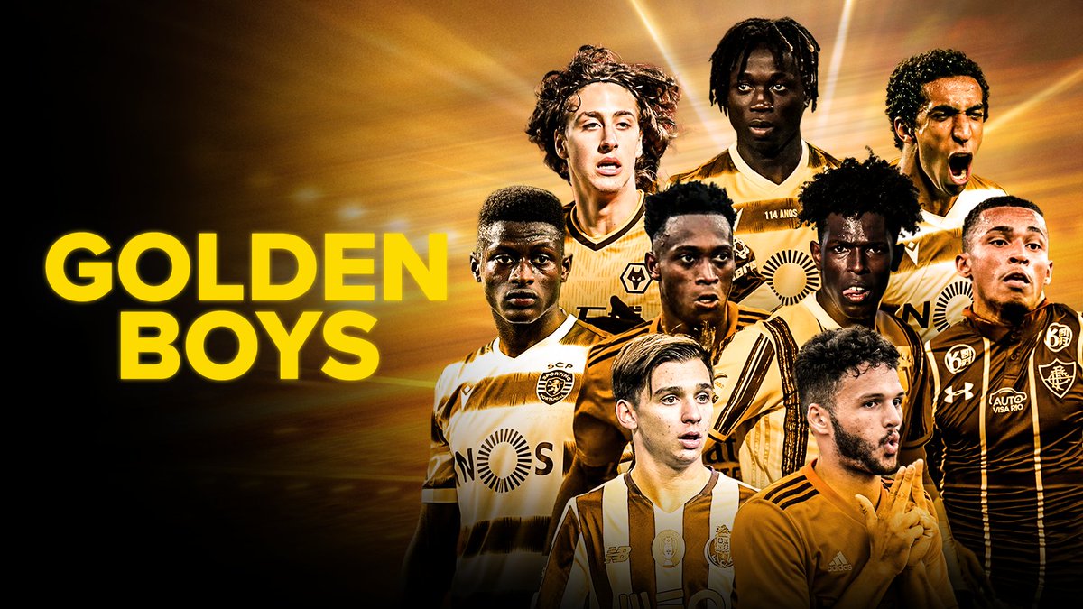 sporttvportugal's tweet photo. 9️⃣ Portugueses 🇵🇹 entre os 100 nomeados para o Golden Boy. Algum com possibilidade de conquistar o troféu?
#sporttvportugal #goldenboy #joelson #tiagotomas #nunomendes #goncaloramos #umaroembalo #marcospaulo #fabiosilva #felixcorreia #franciscoconceicao https://t.co/h7yfcb1TDc