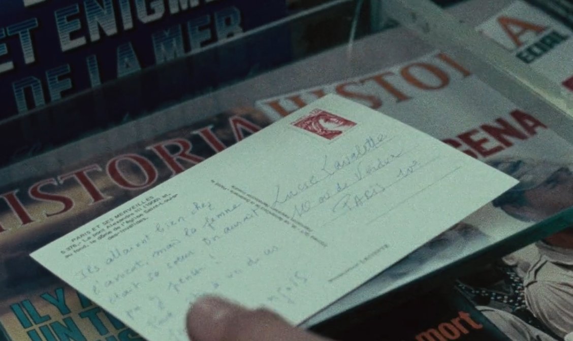 Once, while far from mad digital world, we were writing, sending and getting postcards, letters...

Still from Éric Rohmer's 'La femme de l'aviateur / The Aviator's Wife'. (1981) 
Cinematographyby Bernard Lutic.