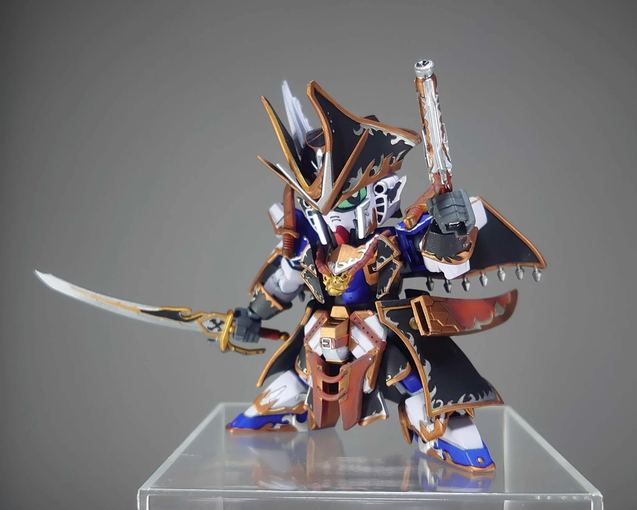 SD ベンジャミンV2ガンダム全塗装完成品 じみぃ on X: 