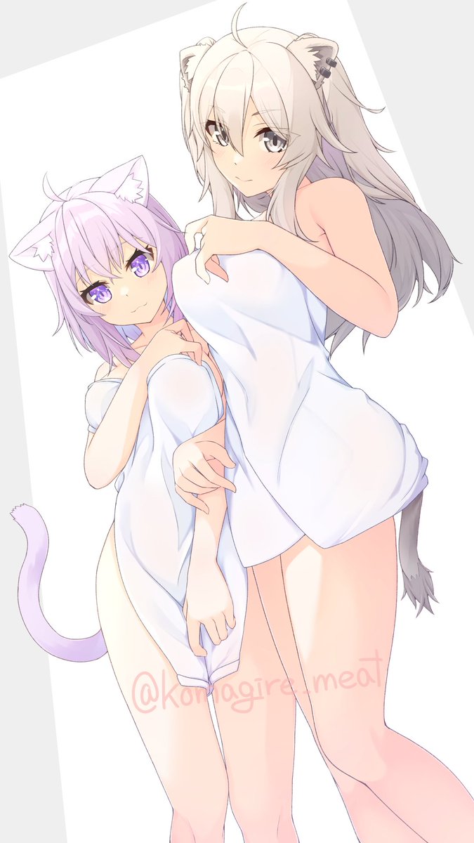 あとでFANBOXにデータとタオル無版上げときますね。
明日の夜になるかも。。。
あと線画こんな感じです☺️ 