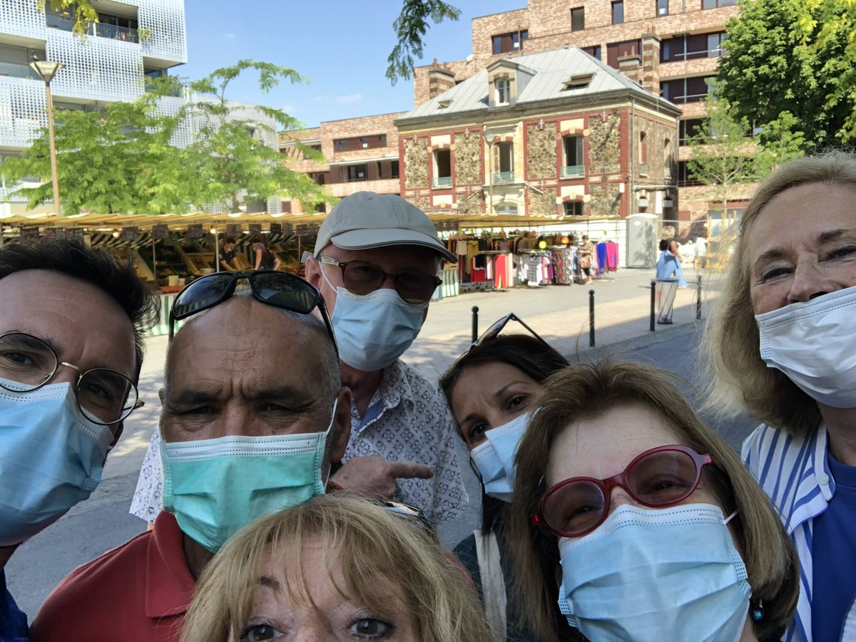 📣[J-4] Dans tous les quartiers de pantin pour échanger et convaincre de voter le 20 juin pour <a href="/mat_monot/">Mathieu Monot</a> &amp; @NadiaAzoug les candidats de la gauche et des écologistes rassemblés 🌹☘️🤝 On compte sur vous✊✊