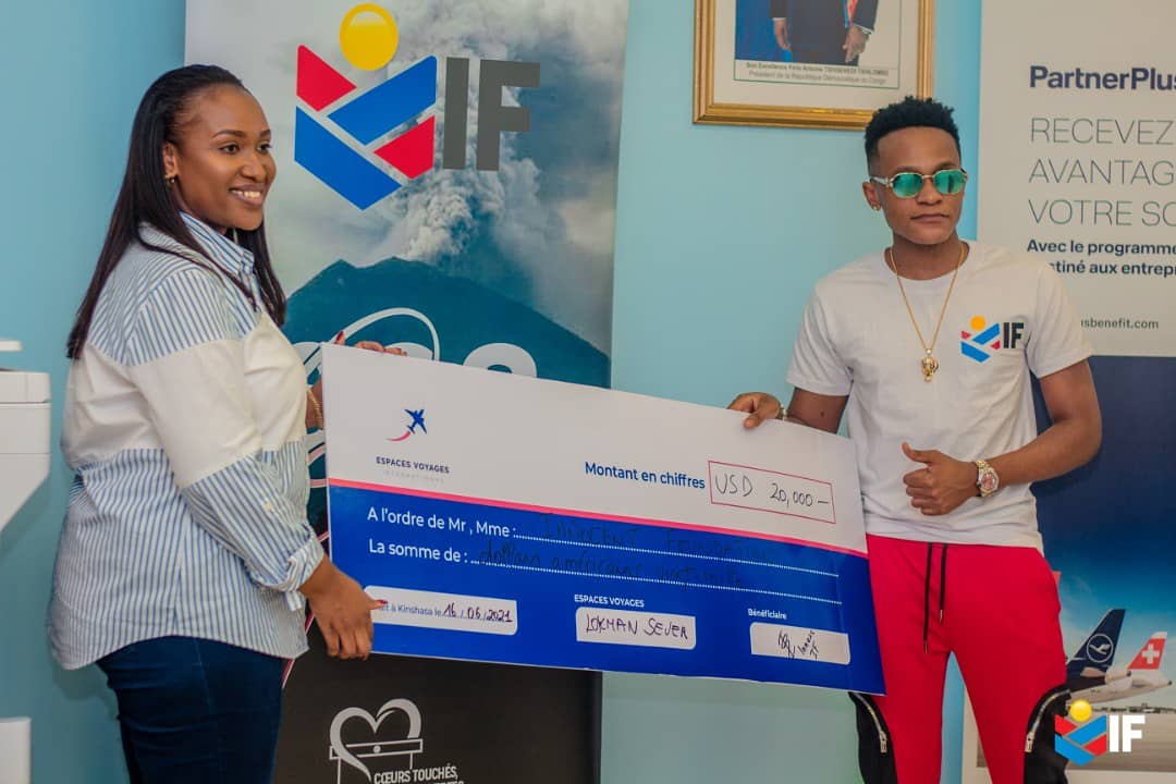 IFoundation_Off's tweet photo. #SospourGoma #VolcanNyiragongo: #InnocentFoundation (#IF) vient de recevoir un don de 20.000USD de la part de l’Espace Voyage Brussels. Une promesse de Mr LOKMAN SEVER (CEO), pour venir en aide aux populations de la ville de #Goma. @mbotecd @AmaniFestival @Racheamani @DarioCongo https://t.co/UvTsklOMyv